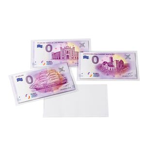 Basic 140 Banknoten Schutzhüllen, 50er Pack