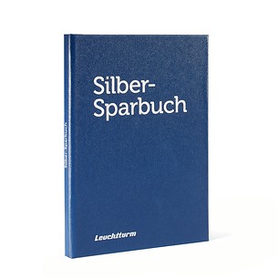 Presso Silber Sparbuch für 8 x 20 Euro Gedenkmünzen, blau