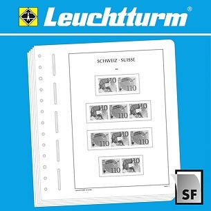 LEUCHTTURM SF-Nachtrag Schweiz Zusammendrucke 2024