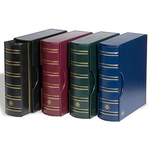 Grande Gigant Ringbinder im Classic-Design, inkl. Schutzkassette, blau