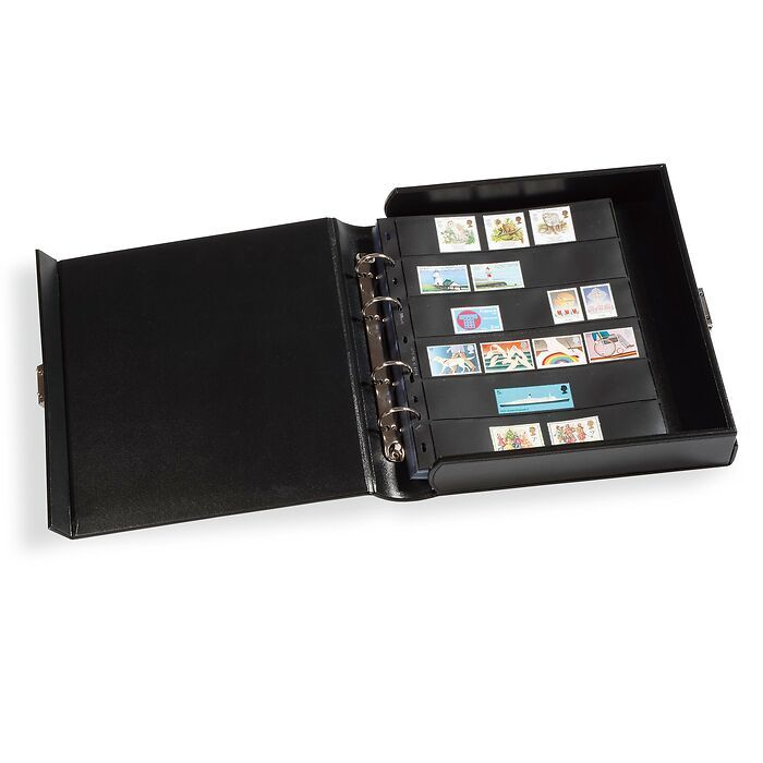 Optima Box-Binder, Classic-Design, schwarz