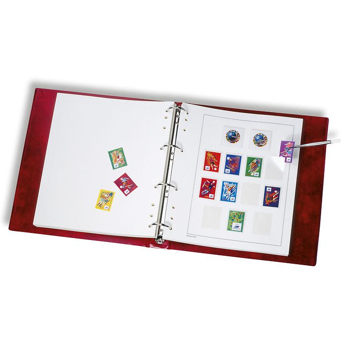 MOC Silhouette Ringbinder, inkl. Schutzkassette, rot