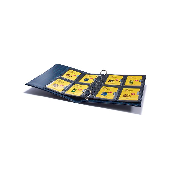 Vario Ringbinder im Classic-Design, inkl. Schutzkassette, blau