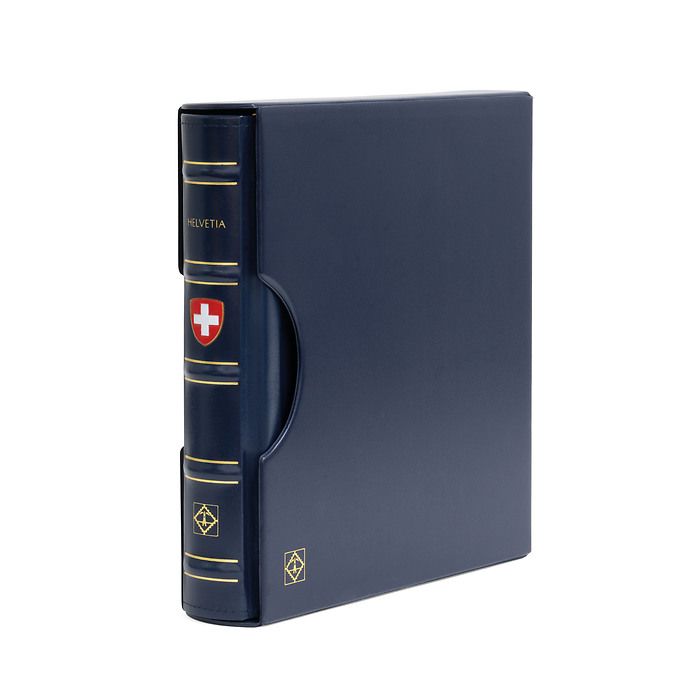 Leuchtturm Vordruckalbum mit Klemmtaschen 'Schweiz 2000-2019', blau