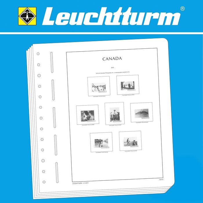 Leuchtturm Vordruckblätter mit KlemmtaschenChina 'W' Marken  1967-1970