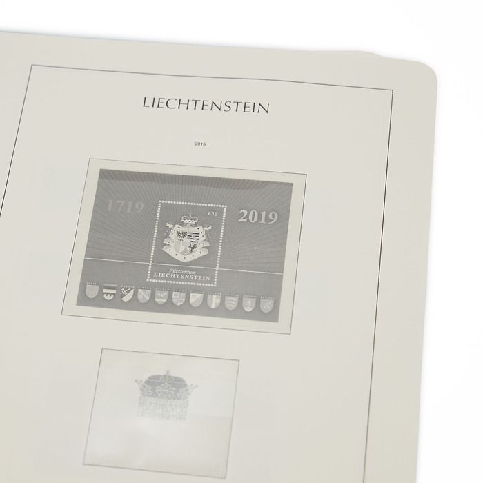 Leuchtturm Nachtrag mit Klemmtaschen Liechtenstein 2019