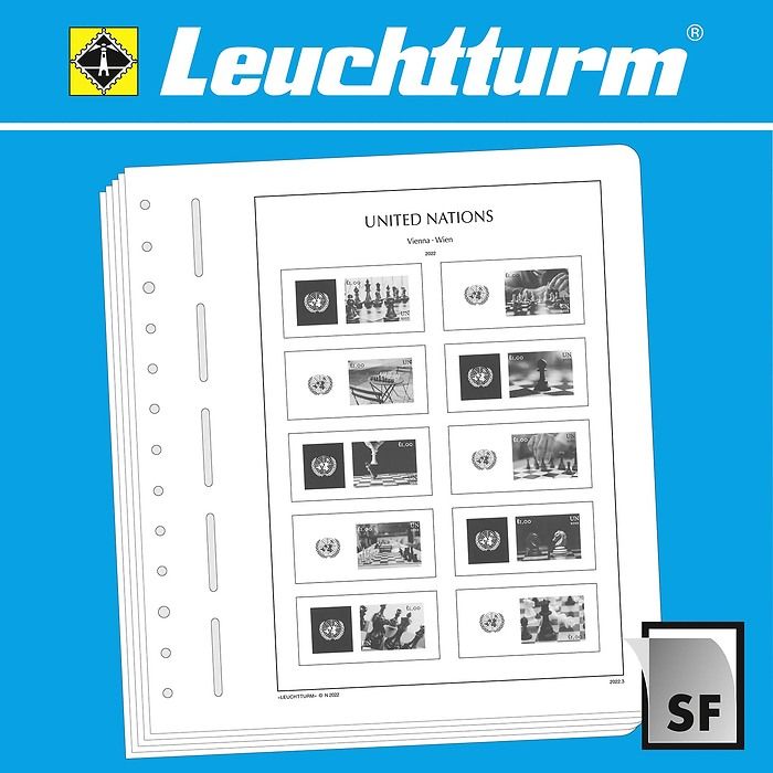 Leuchtturm Nachtrag mit Klemmtaschen UNO Wien 2019