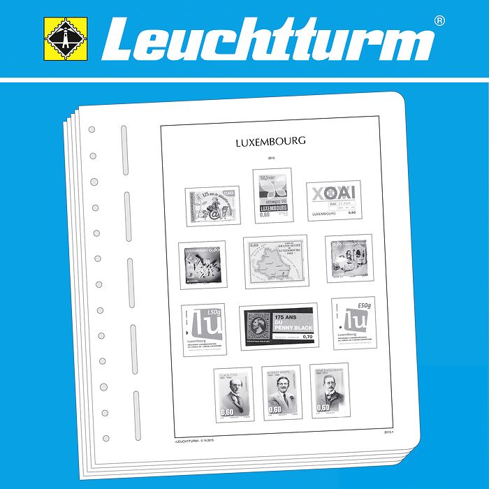 Leuchtturm Nachtrag mit Klemmtaschen Luxemburg 2019