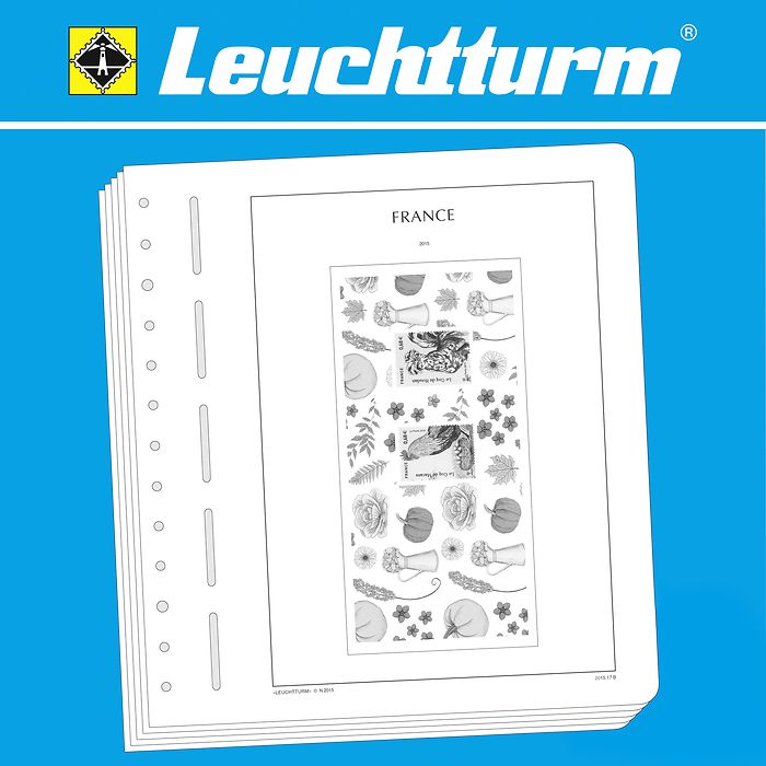 Leuchtturm Nachtrag mit Klemmtaschen F - Selbstklebende Marken für Geschäftskunden 2019