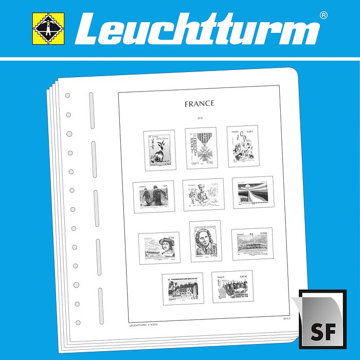 Leuchtturm Nachtrag mit Klemmtaschen Frankreich - Blocks 'Edition Spéciale' 2019