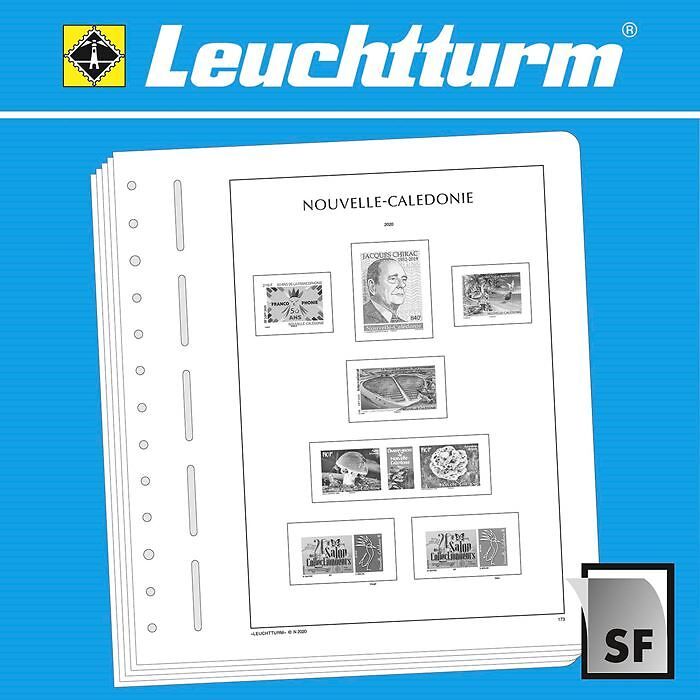 Leuchtturm Nachtrag mit Klemmtaschen Neukaledonien 2019