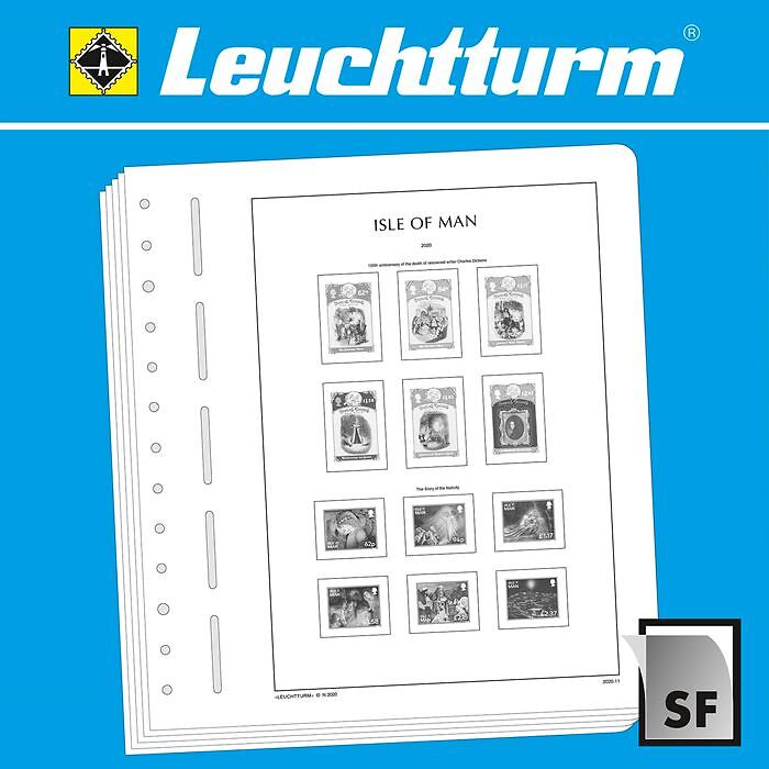 Leuchtturm Nachtrag mit Klemmtaschen Isle of Man 2020