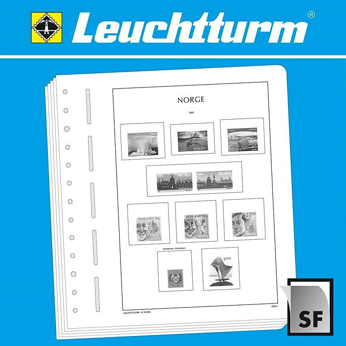 Leuchtturm Nachtrag mit Klemmtaschen Norwegen 2020