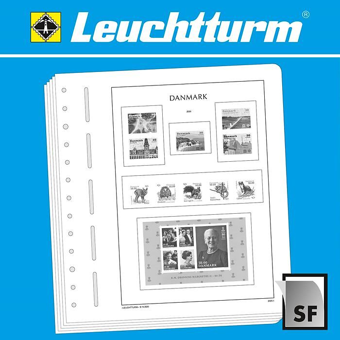 Leuchtturm Nachtrag mit Klemmtaschen Dänemark 2020