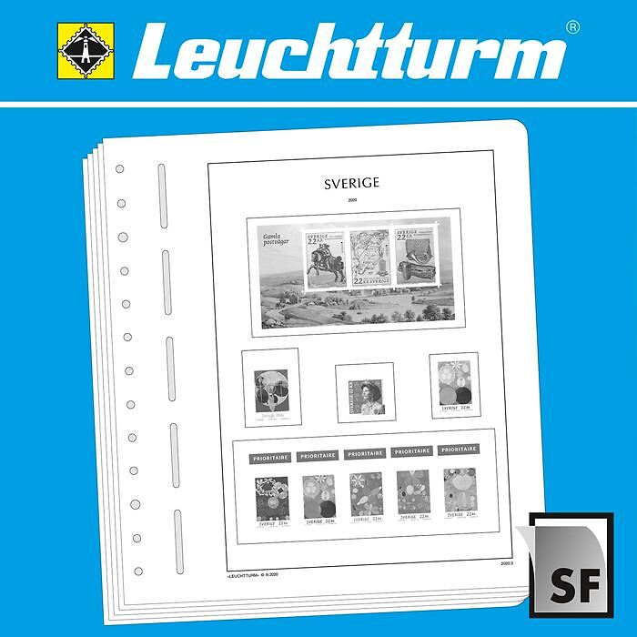 Leuchtturm Nachtrag mit Klemmtaschen Schweden 2020