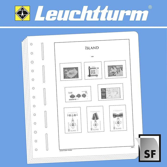 Leuchtturm Nachtrag mit Klemmtaschen Island 2020