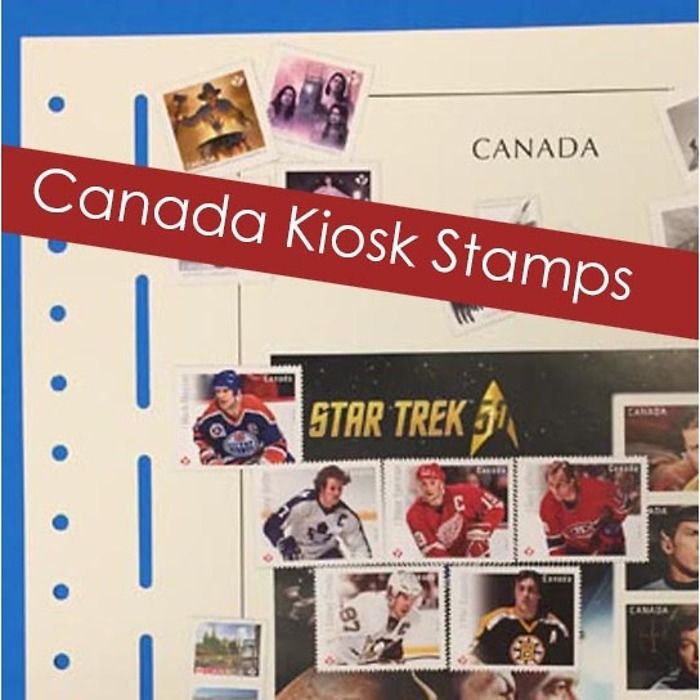 Leuchtturm Nachtrag mit Klemmtaschen Canada Kiosk Stamps 2019/2020