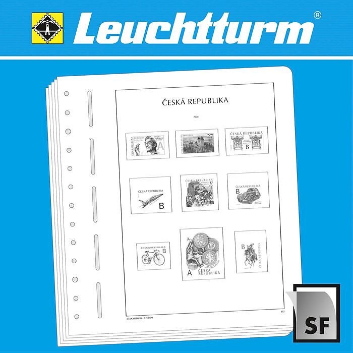 LEUCHTTURM SF-Vordruckblätter Tschechische Republik 2020-2023