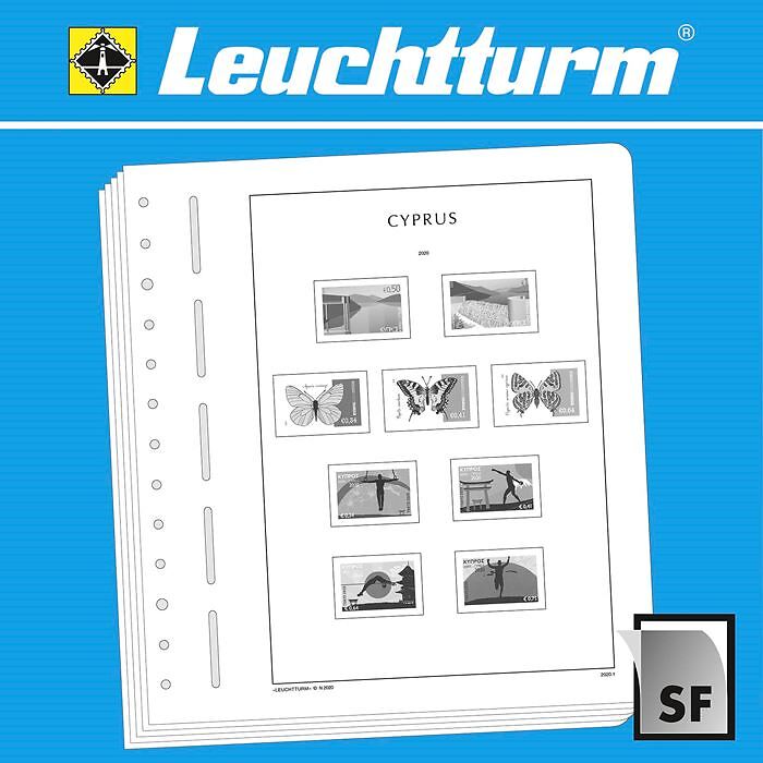 LEUCHTTURM SF-Vordruckblätter Zypern 2020-2023