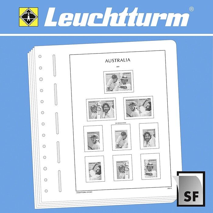 Leuchtturm Nachtrag mit Klemmtaschen Australien 2021