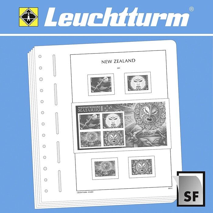 Leuchtturm Nachtrag mit Klemmtaschen Neuseeland 2021