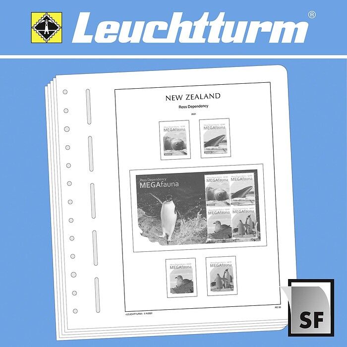 Leuchtturm Nachtrag mit Klemmtaschen Ross-Gebiete 2021