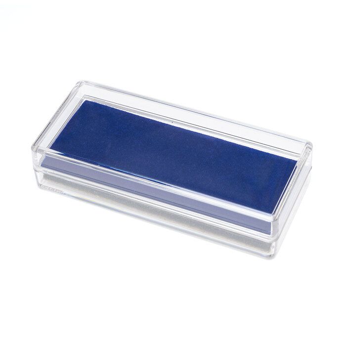 Kapsel für Orden S, 98 x 44 x  22 mm, blau, 5er Pack