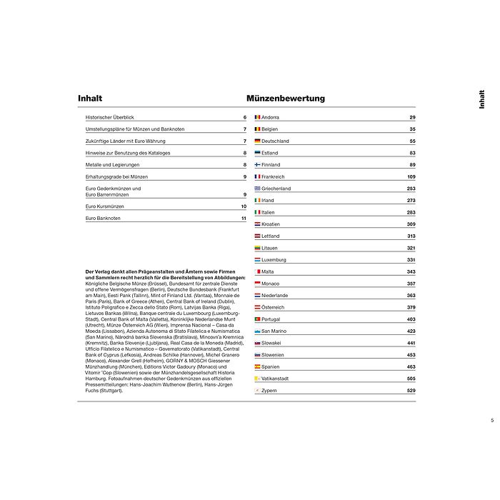 Euro-Münzen-und Banknotenkatalog 2025