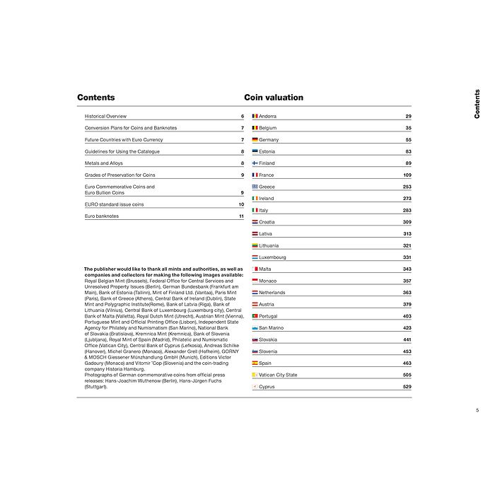 Euro-Münzen-und Banknotenkatalog 2025 englisch