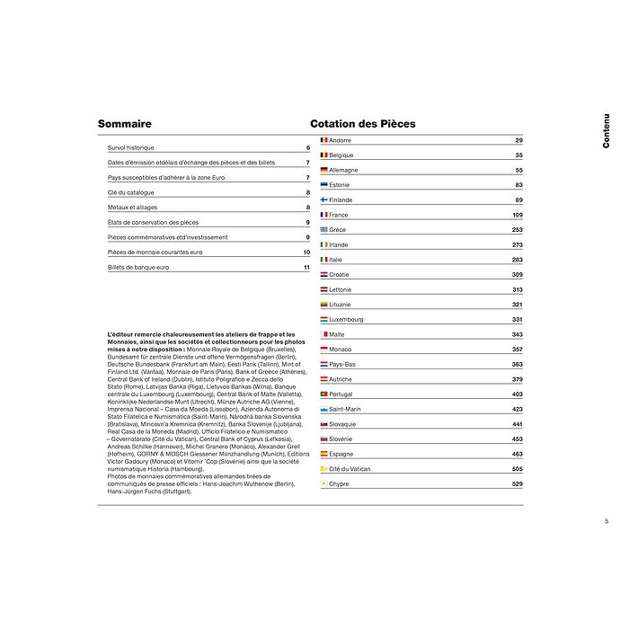 Euro-Münzen-und Banknotenkatalog 2025 französisch