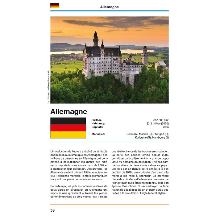 2-Euro-Katalog 2025 Französisch