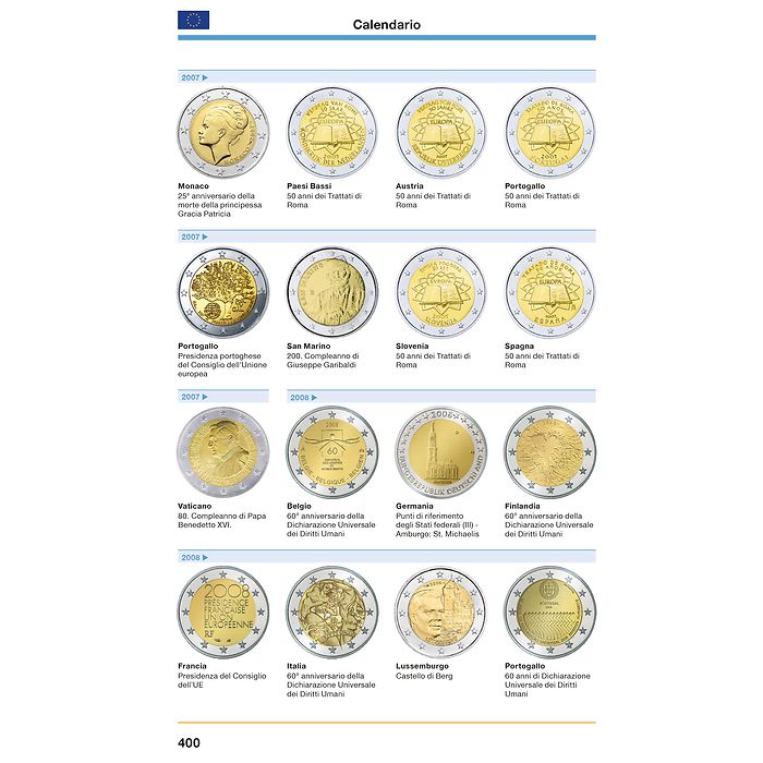 2-Euro-Katalog 2025 Italienisch