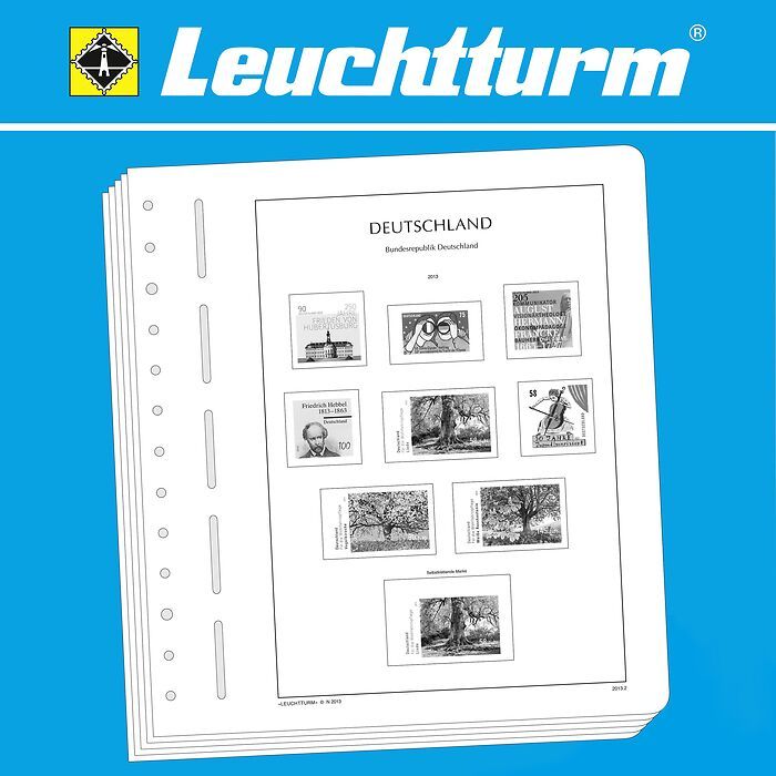 Leuchtturm Vordruckblätter mit Klemmtaschen Mayotte